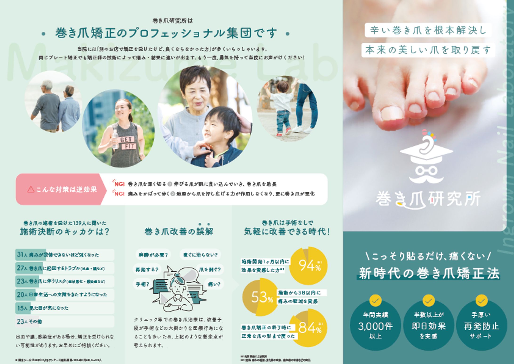 巻き爪研究所_三つ折りチラシ-1