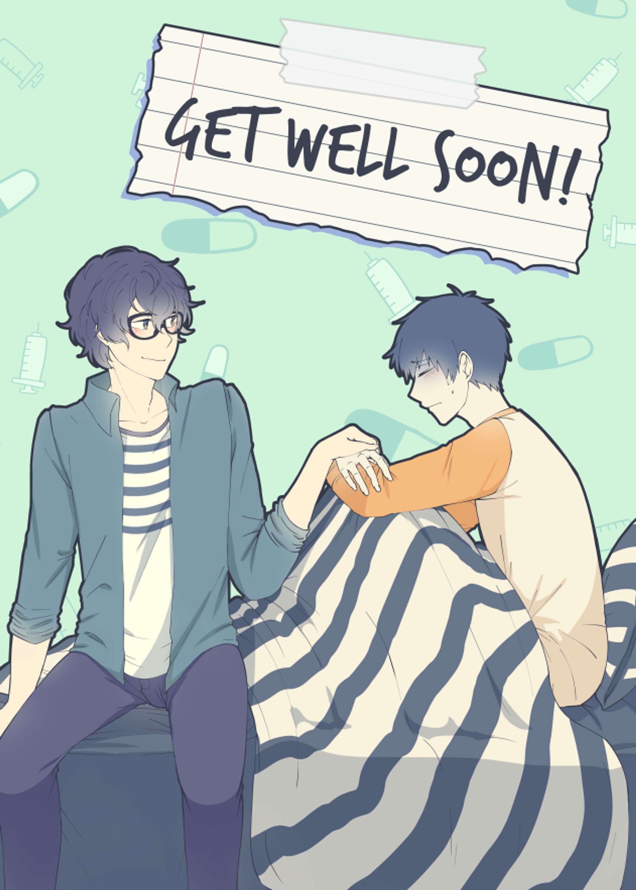 Persona 5 Doujinshi - Get Well Soon!-1