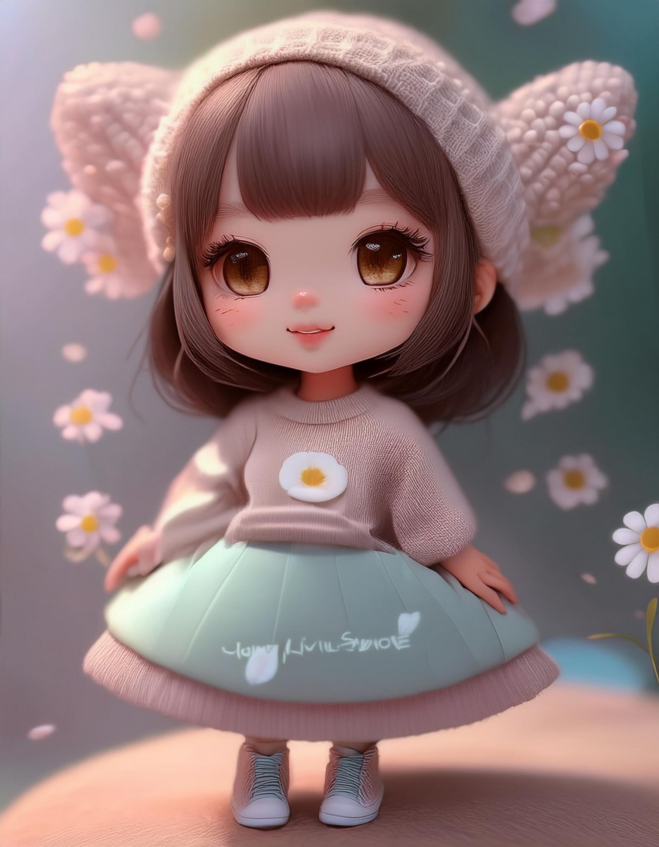 AIイラスト　ミニキャラ-1