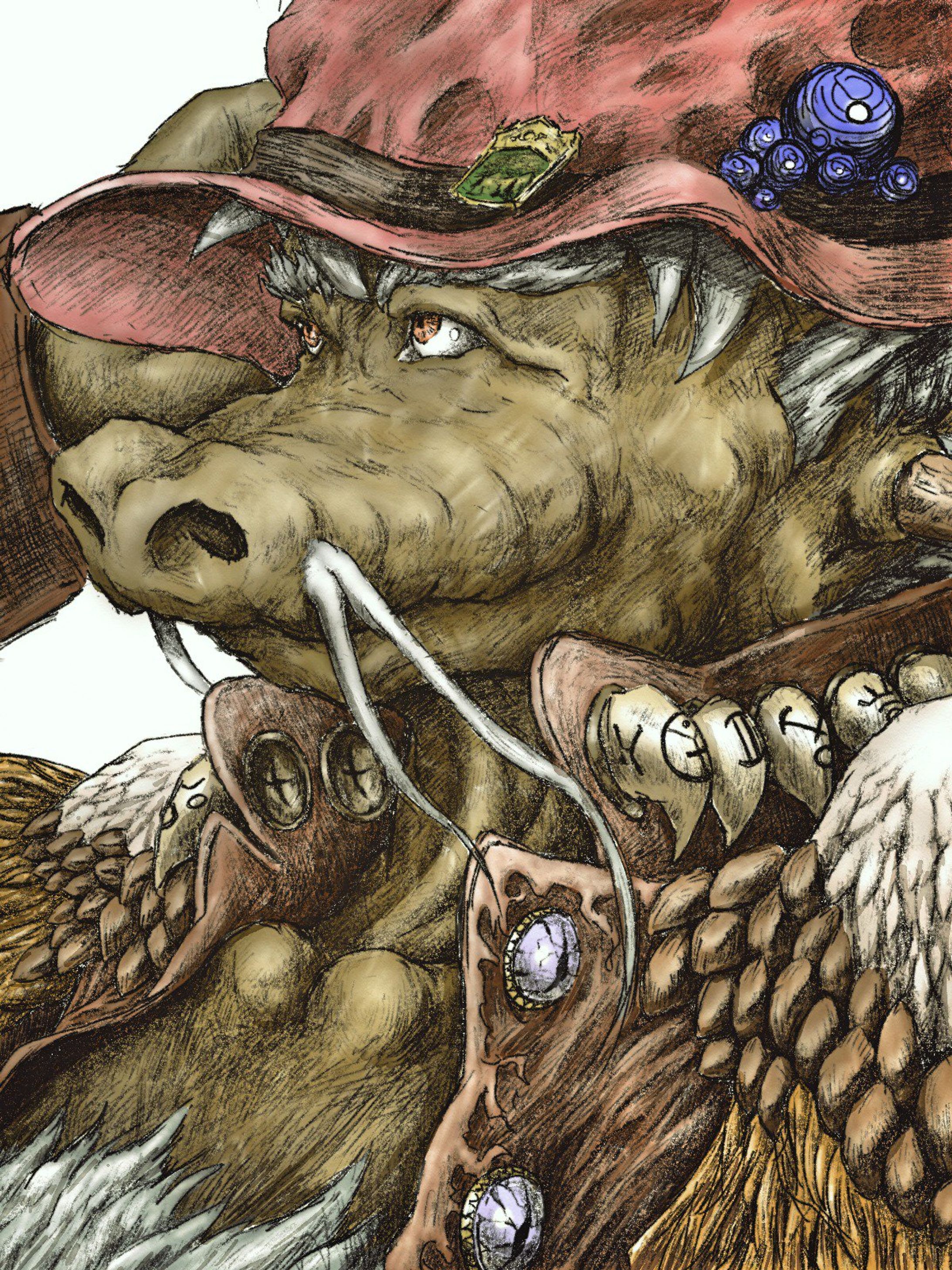 孫娘からもらった帽子-1