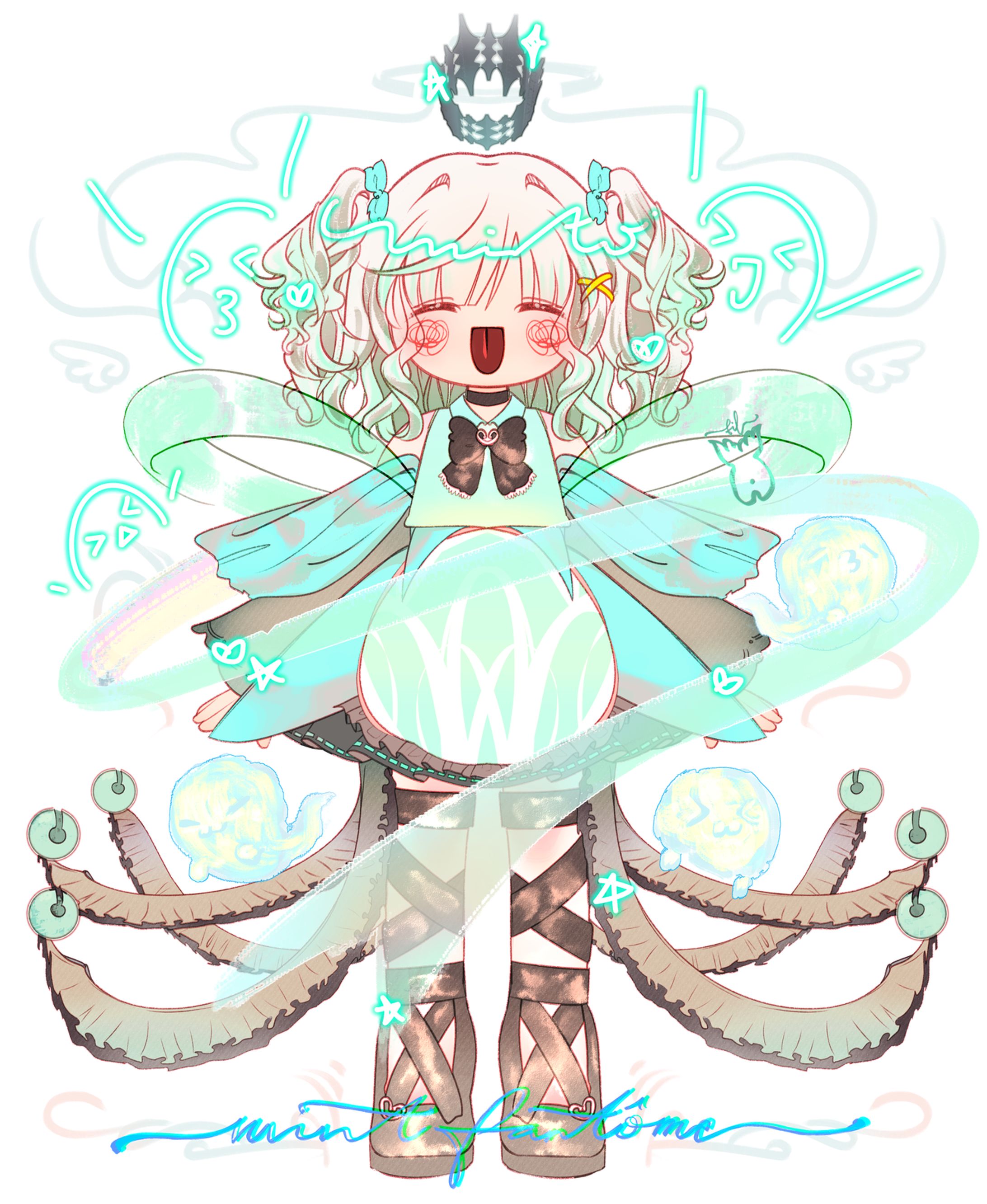 Mint Fantome chibi②-1