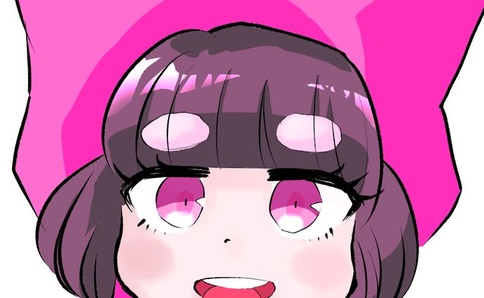 ぴんくの子