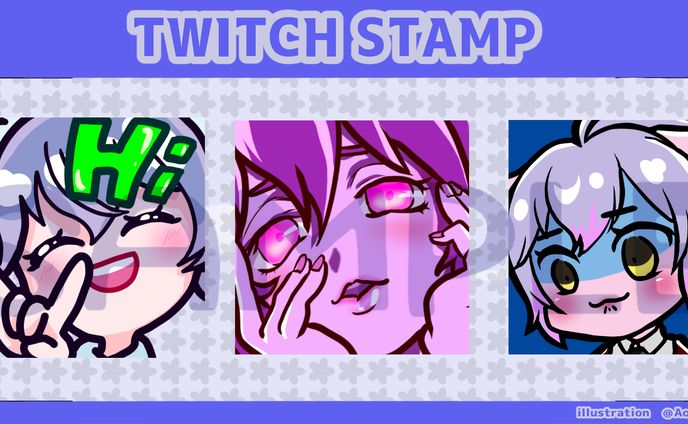 TWITCH STAMPサンプル３