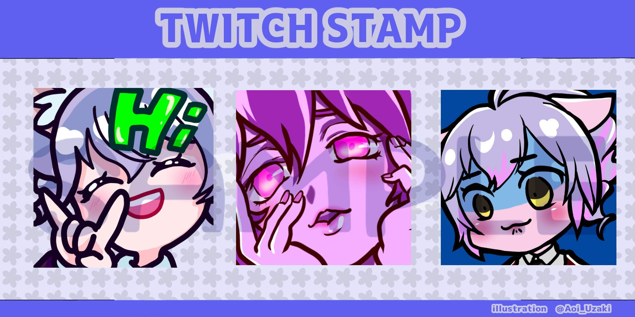 TWITCH STAMPサンプル３-1