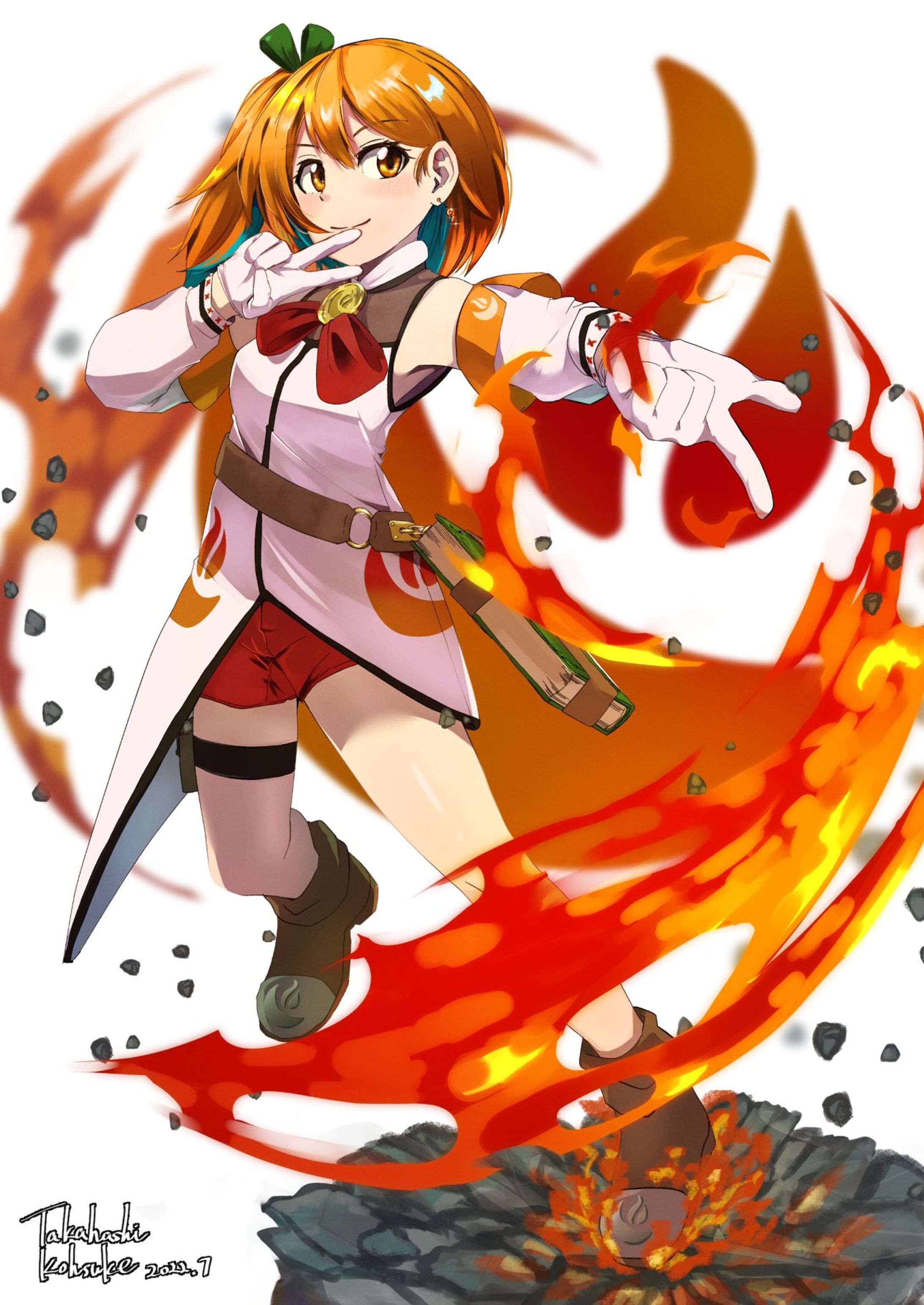 オリジナルキャラ　月乃-1