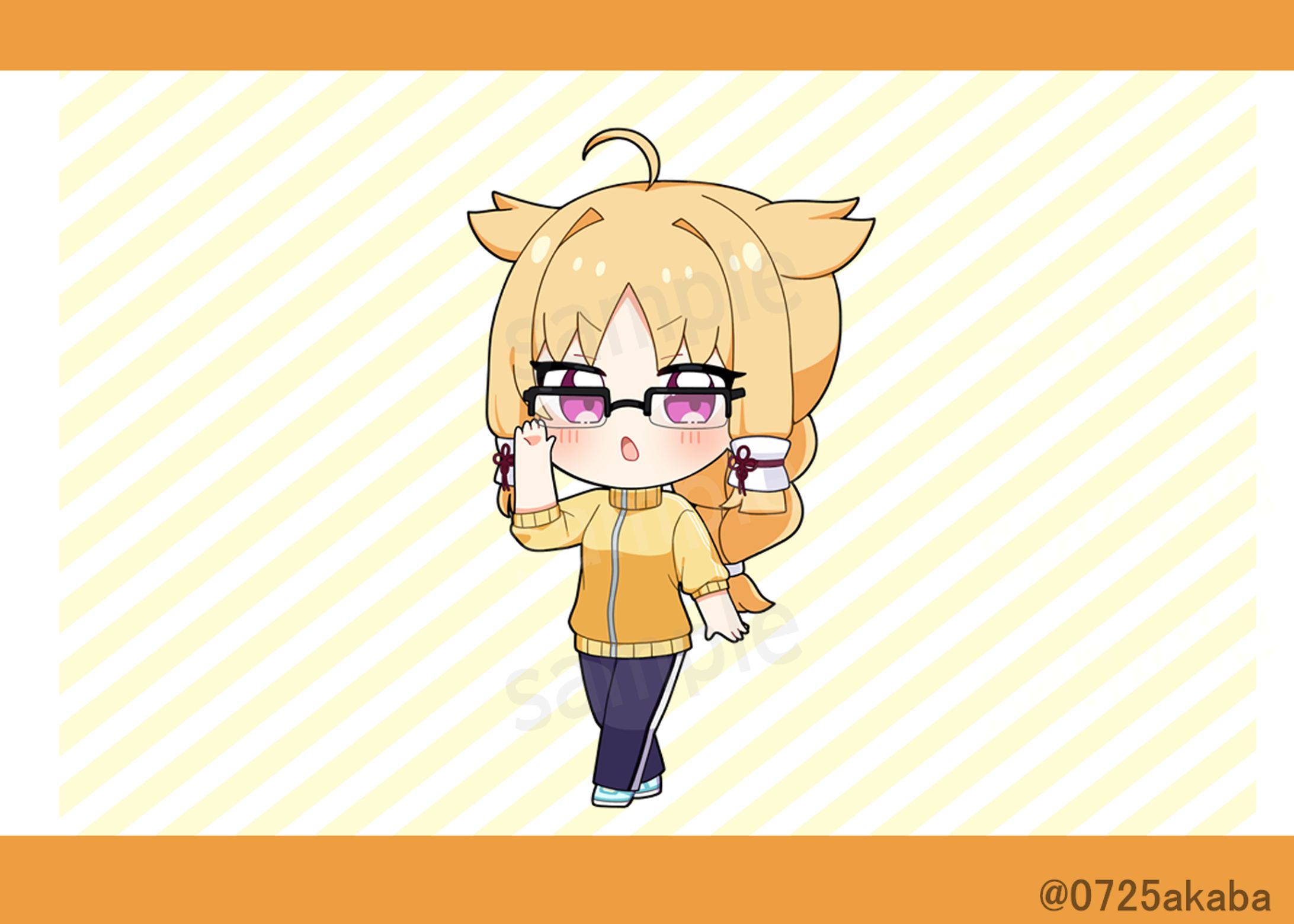 化ケドル　玉藻なすこ様　SDイラスト-1