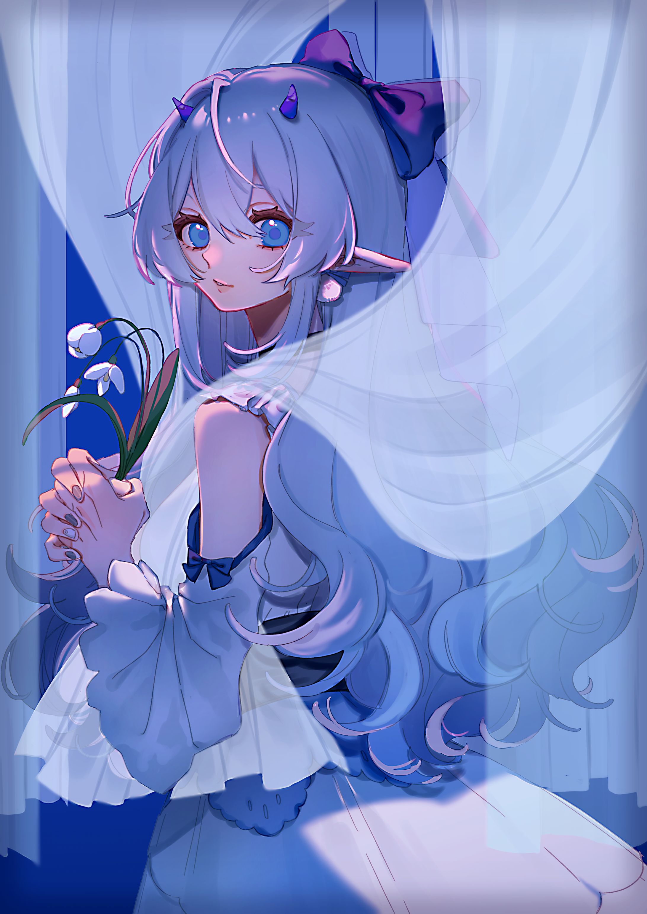 skeb💙一枚絵1-1