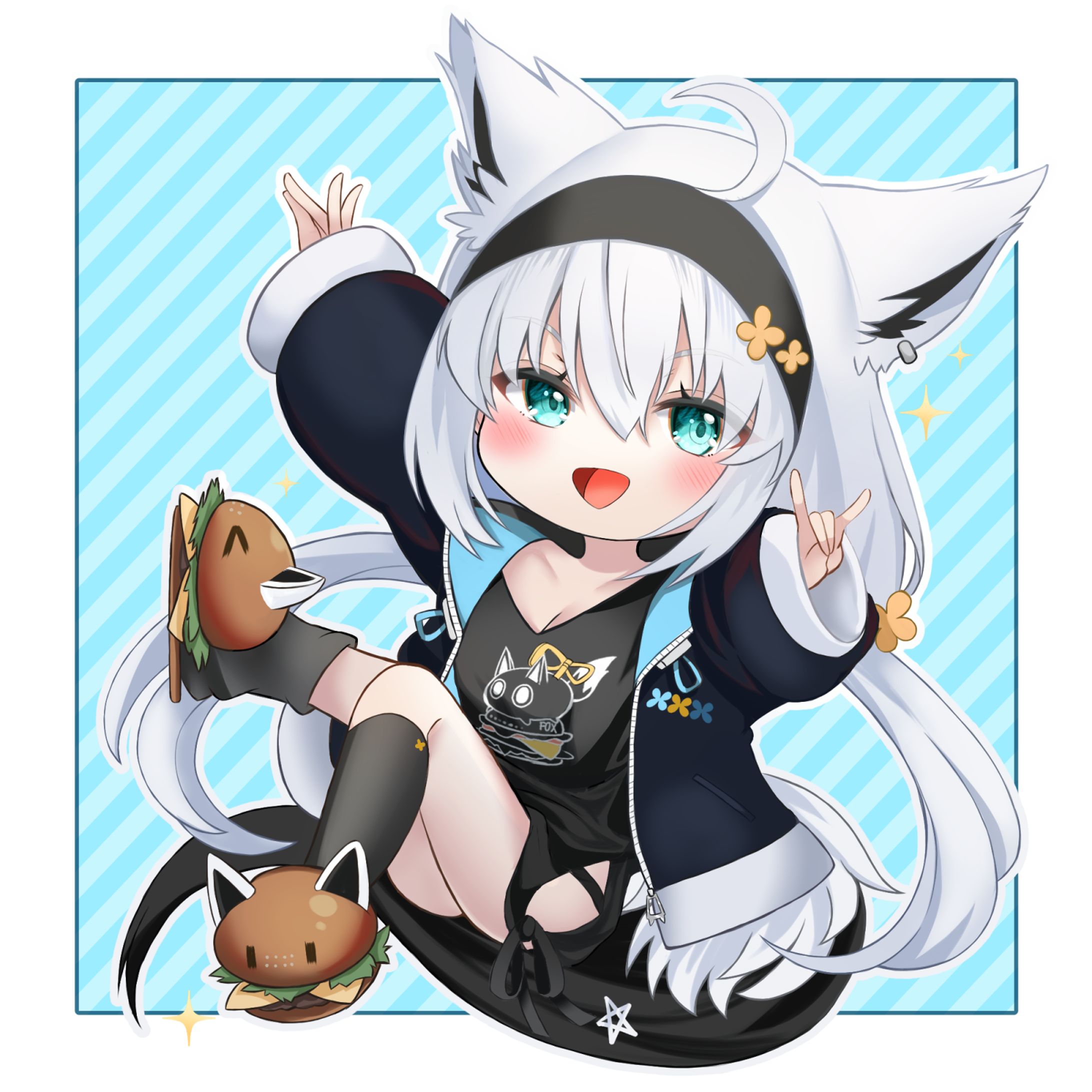 ファンアート|白上フブキ（SDキャラ）-1