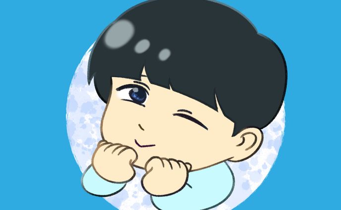 筆村栄心さん イラスト