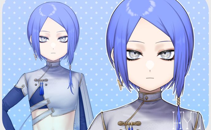 イラストレーター、live2dモデラー、character illustration