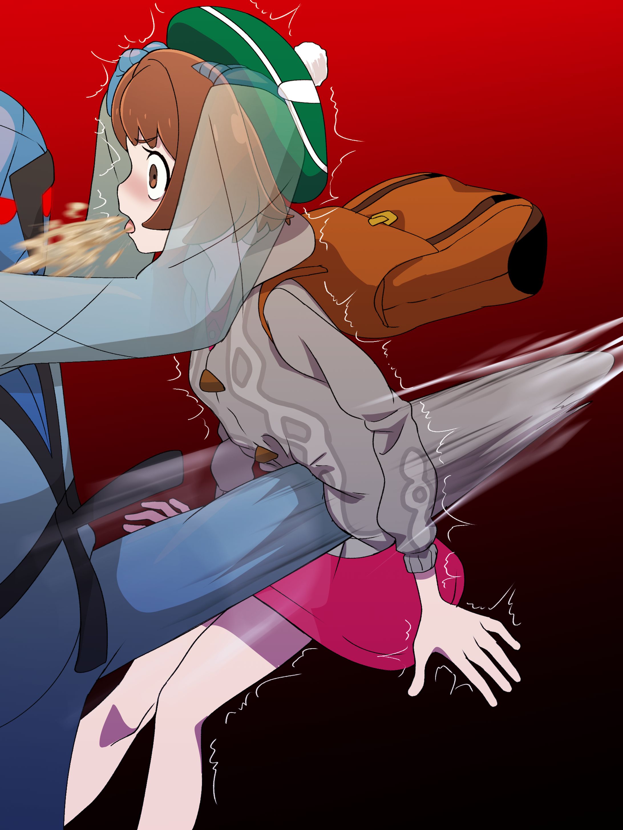ユウリ腹キック-1