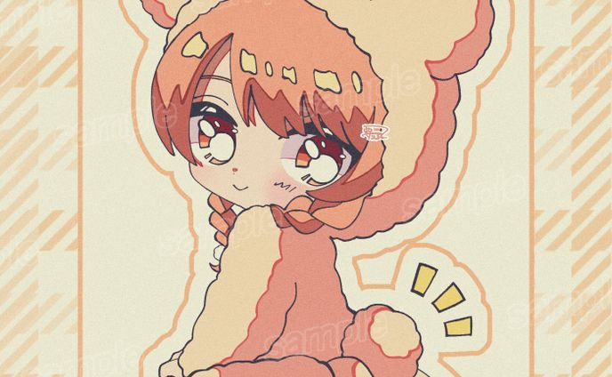 かわいいシッポ