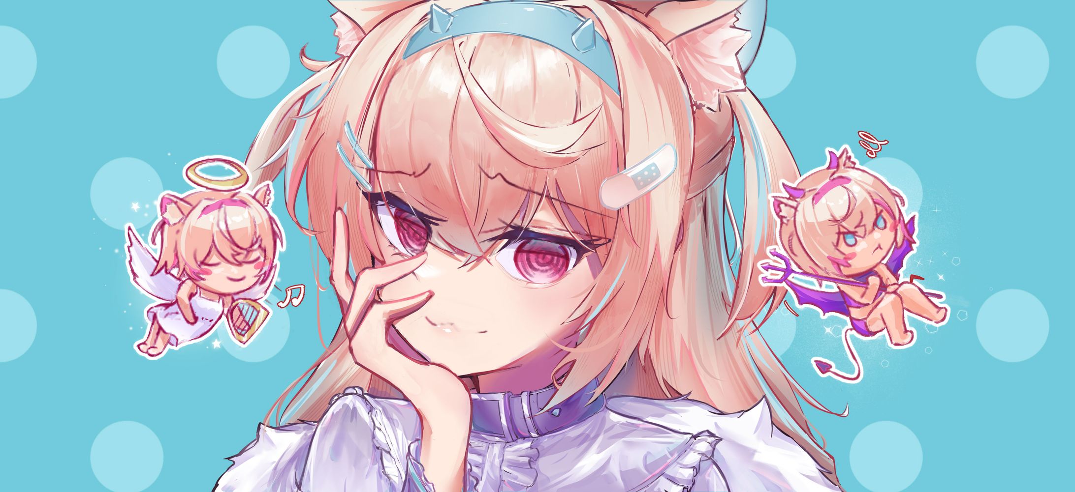 Fuwawa and EvilAngle Mococo-1
