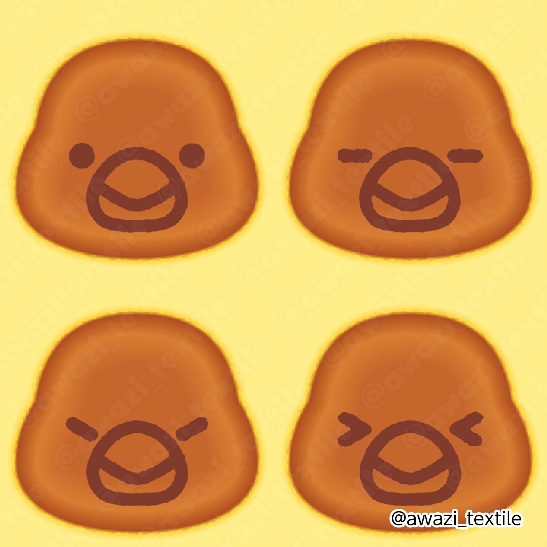 動物パンケーキ