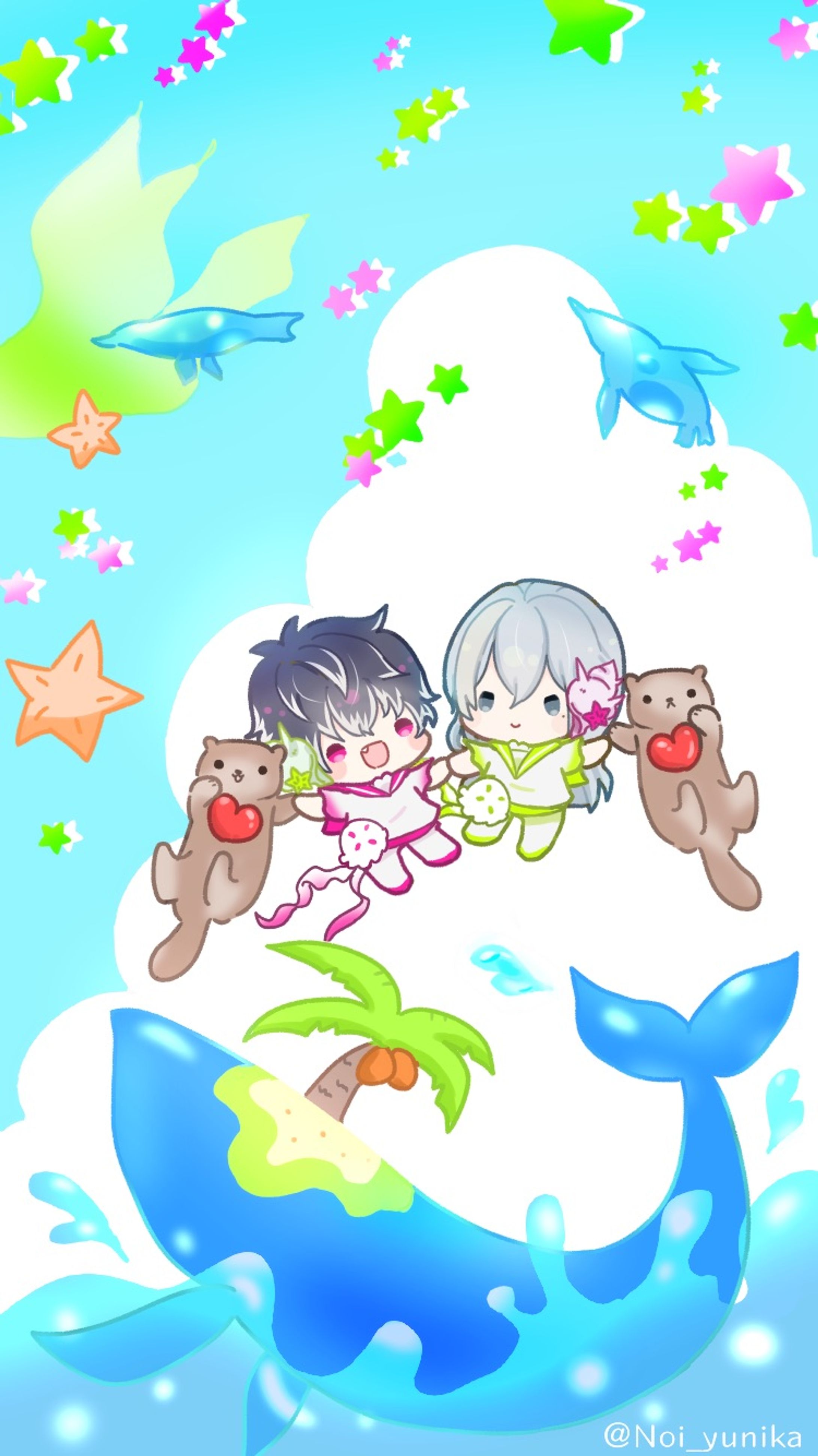 ちびキャラ壁紙-1