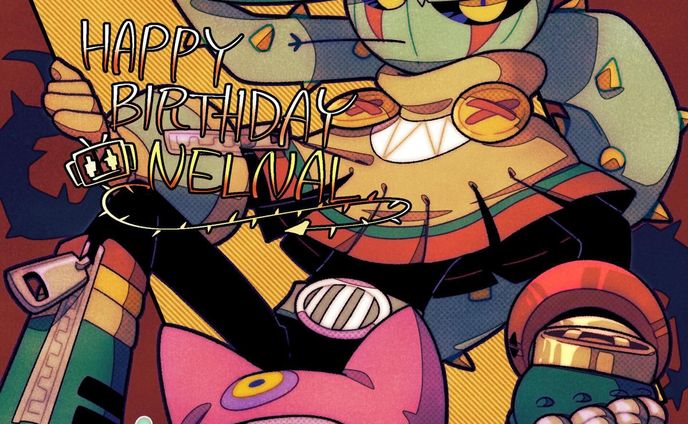 #イラスト #人外 #オリジナルイラスト 
#オリジナルキャラクター #illustration #monster #originalcharacter #ファンアート #fanart 

🎉🎂
fan art👉
@nelnalium_nelnal
