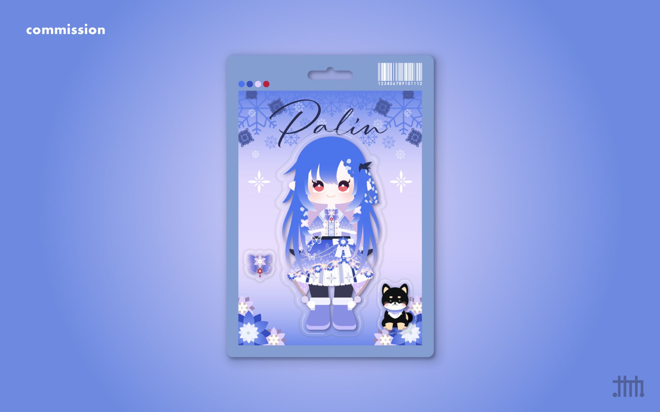 【skeb】Vtuber PaLin様 パッケージ風イラスト-1