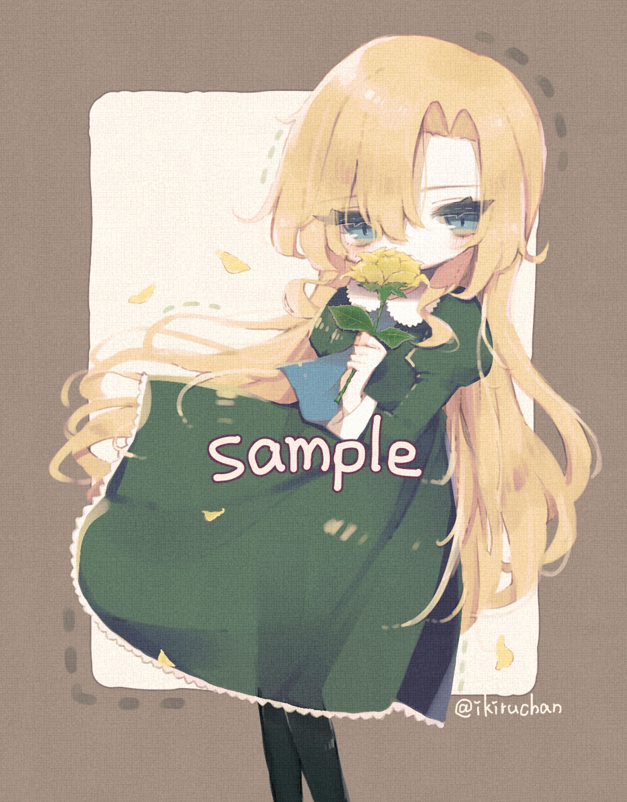 黄薔薇の少女-1