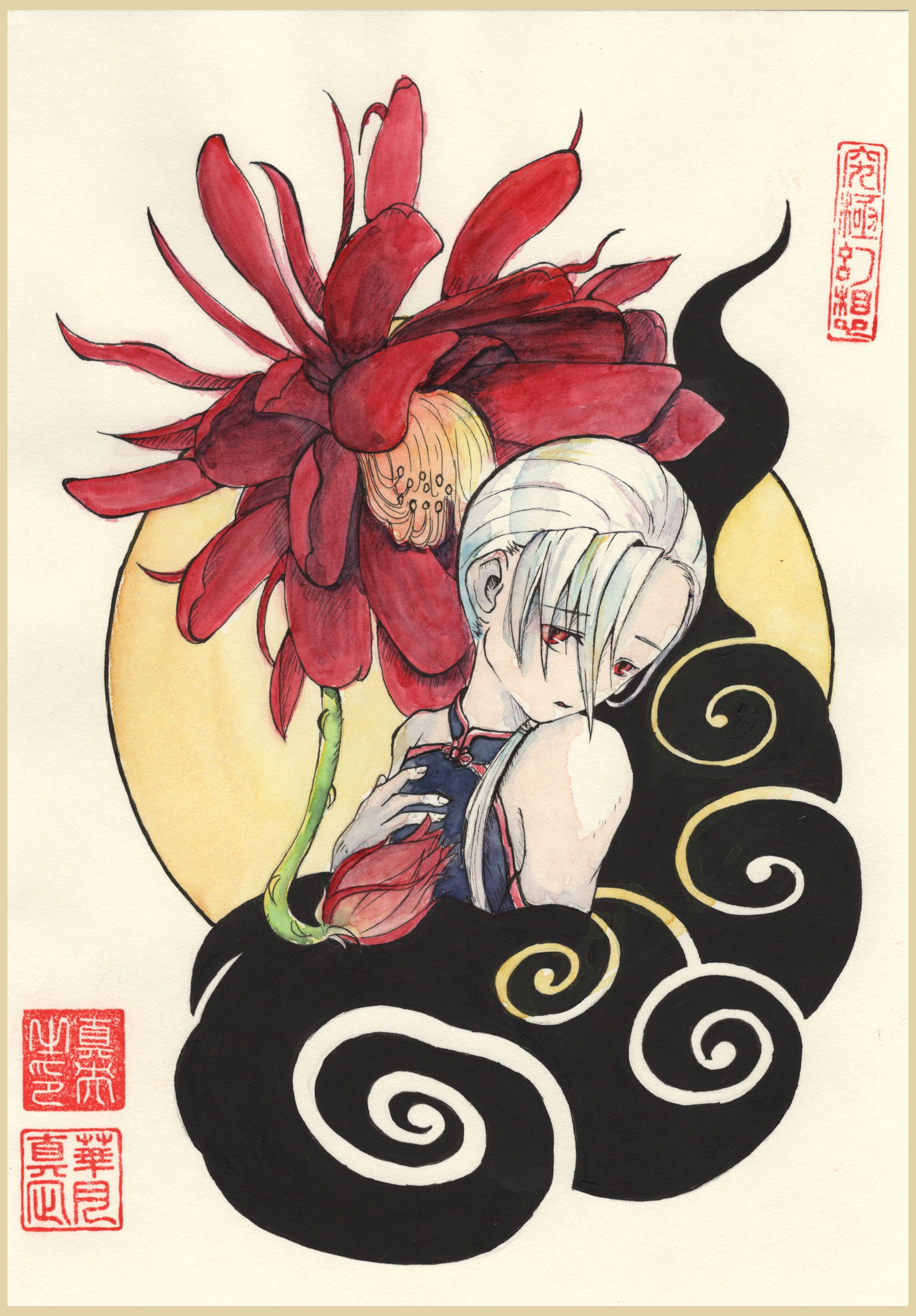 花の言霊 月下美人アナログ-1