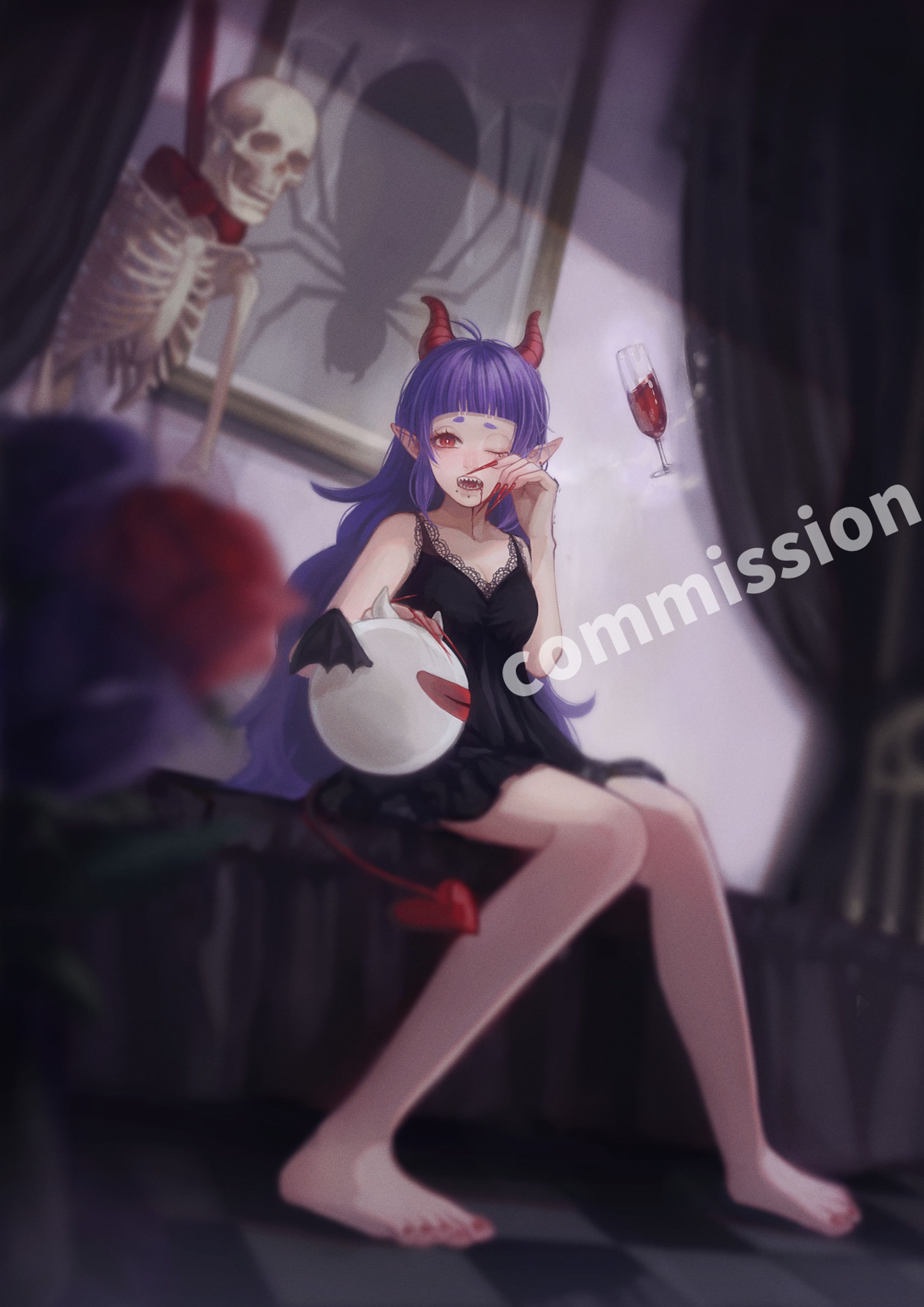 ご依頼イラスト/一枚絵-1