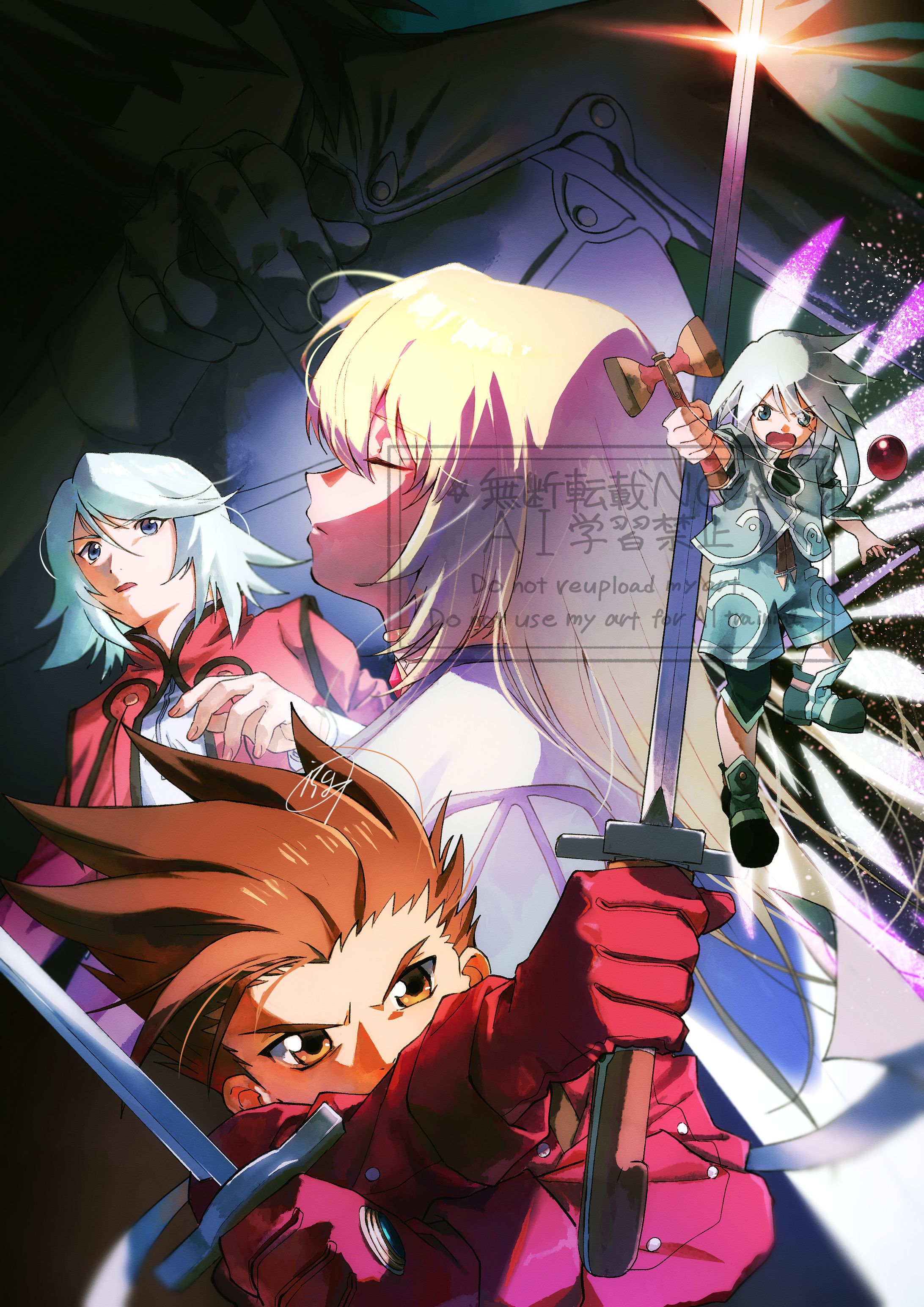 二次創作イラスト-1