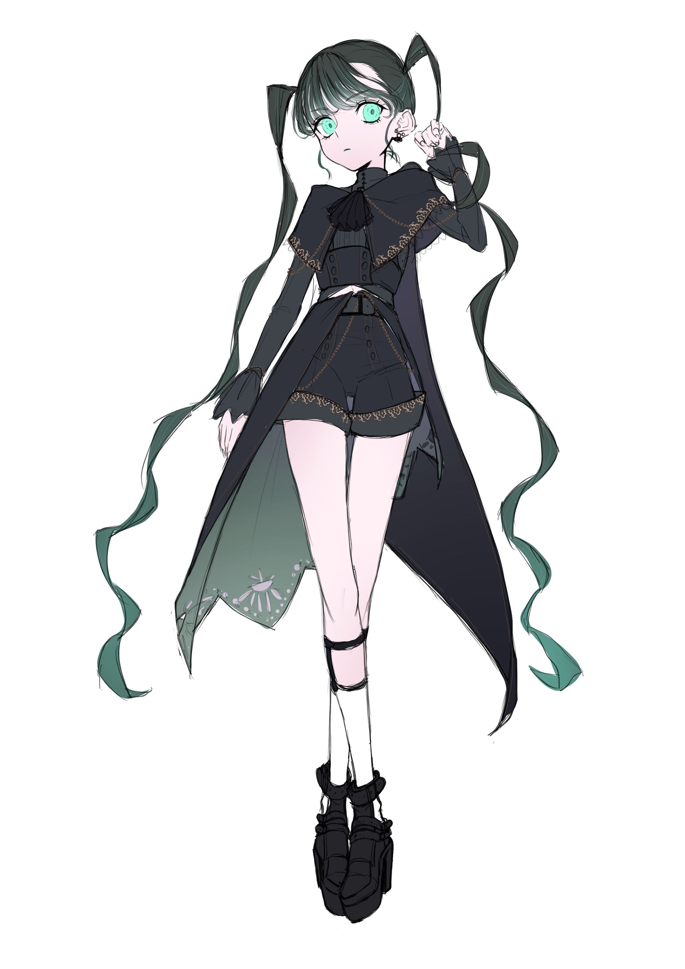 キャラクターデザイン(ラフ)-1