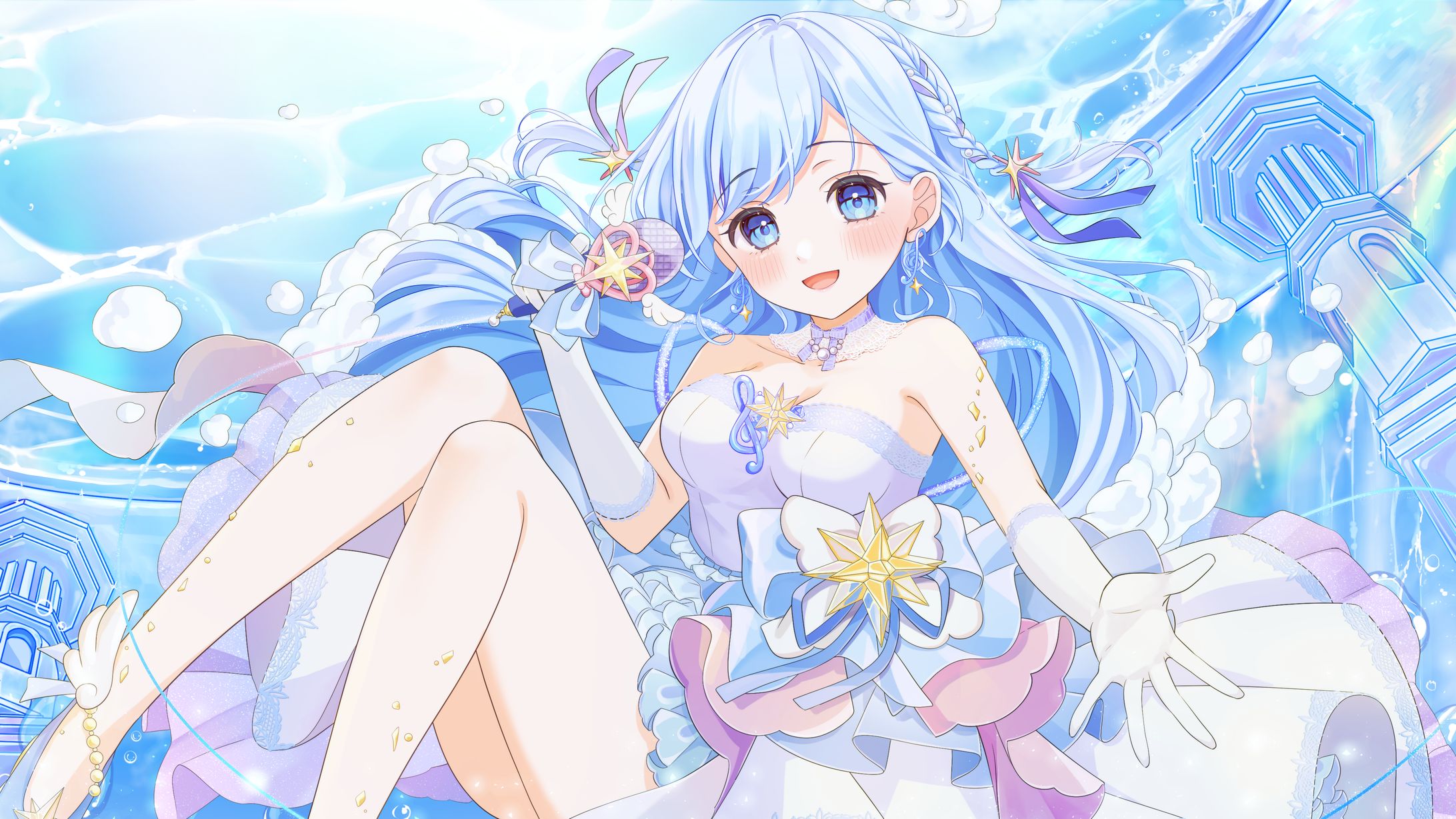 Vtuber 　東雲ろん様　二周年記念イラスト-1
