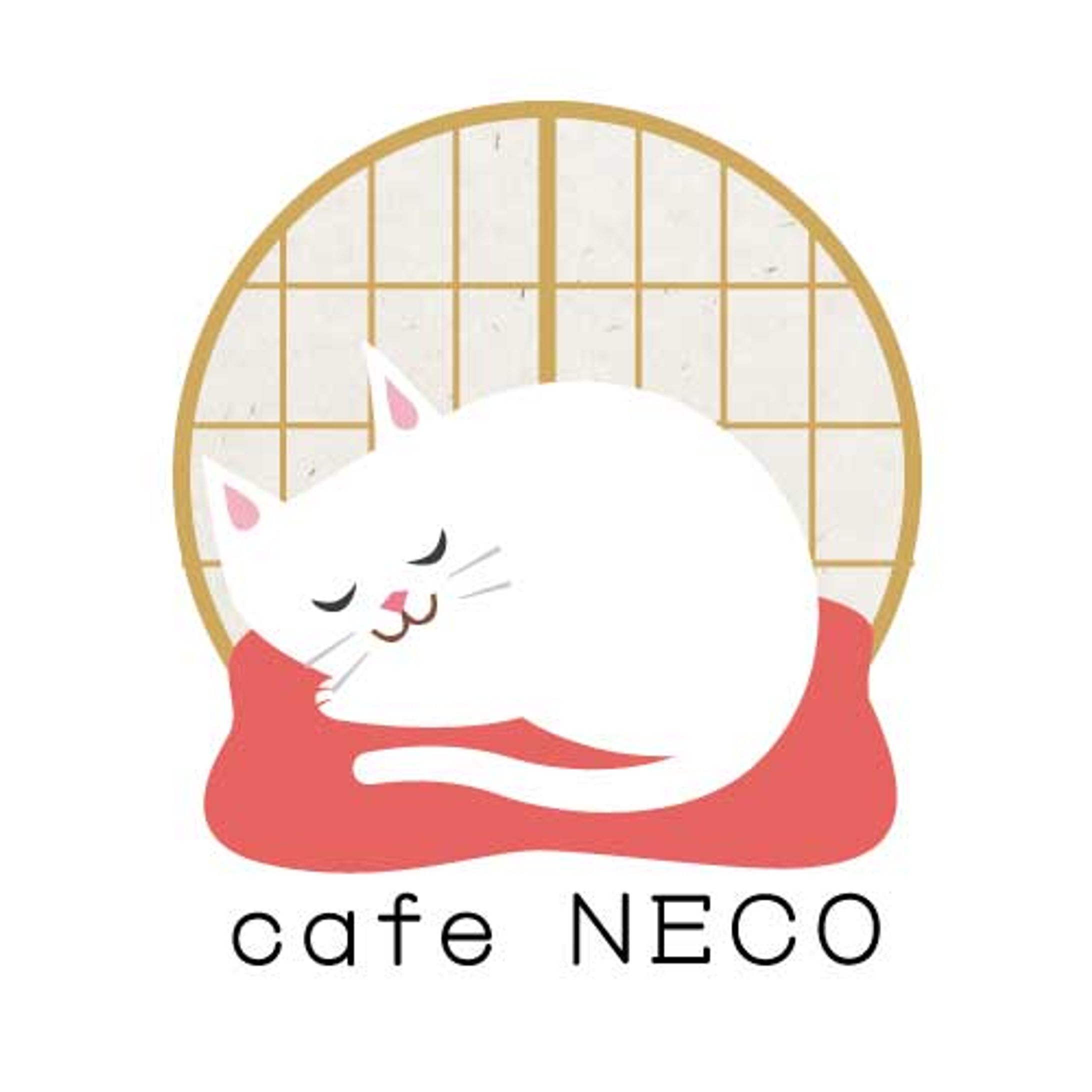 ロゴ　cafe NECO-1