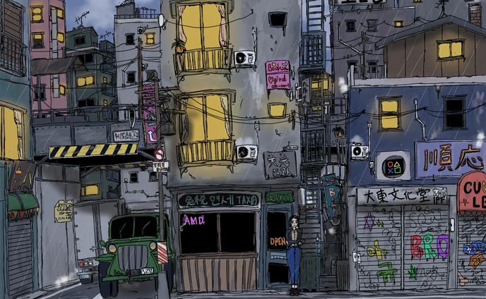 街角3