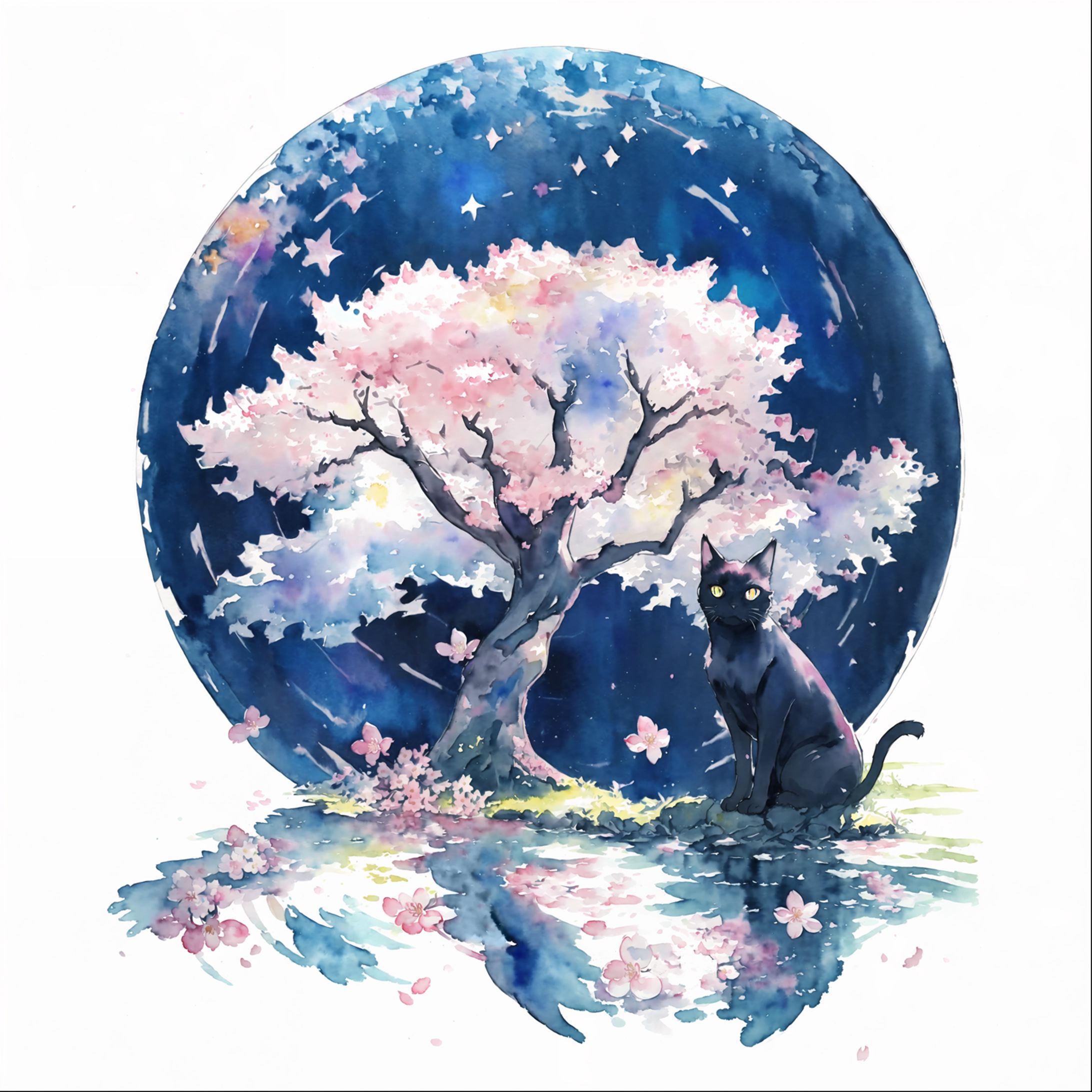 夜桜-1