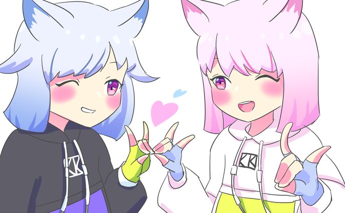 らくがきヒメヒナファンアート