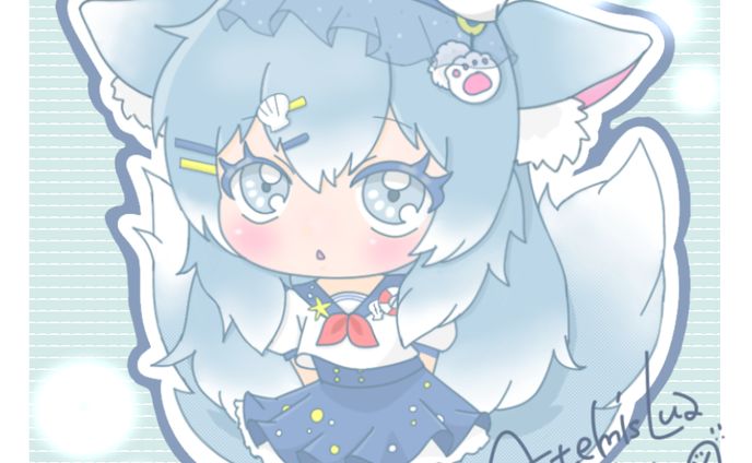 Skeb / デフォルメイラスト / ArtemisLuaさん