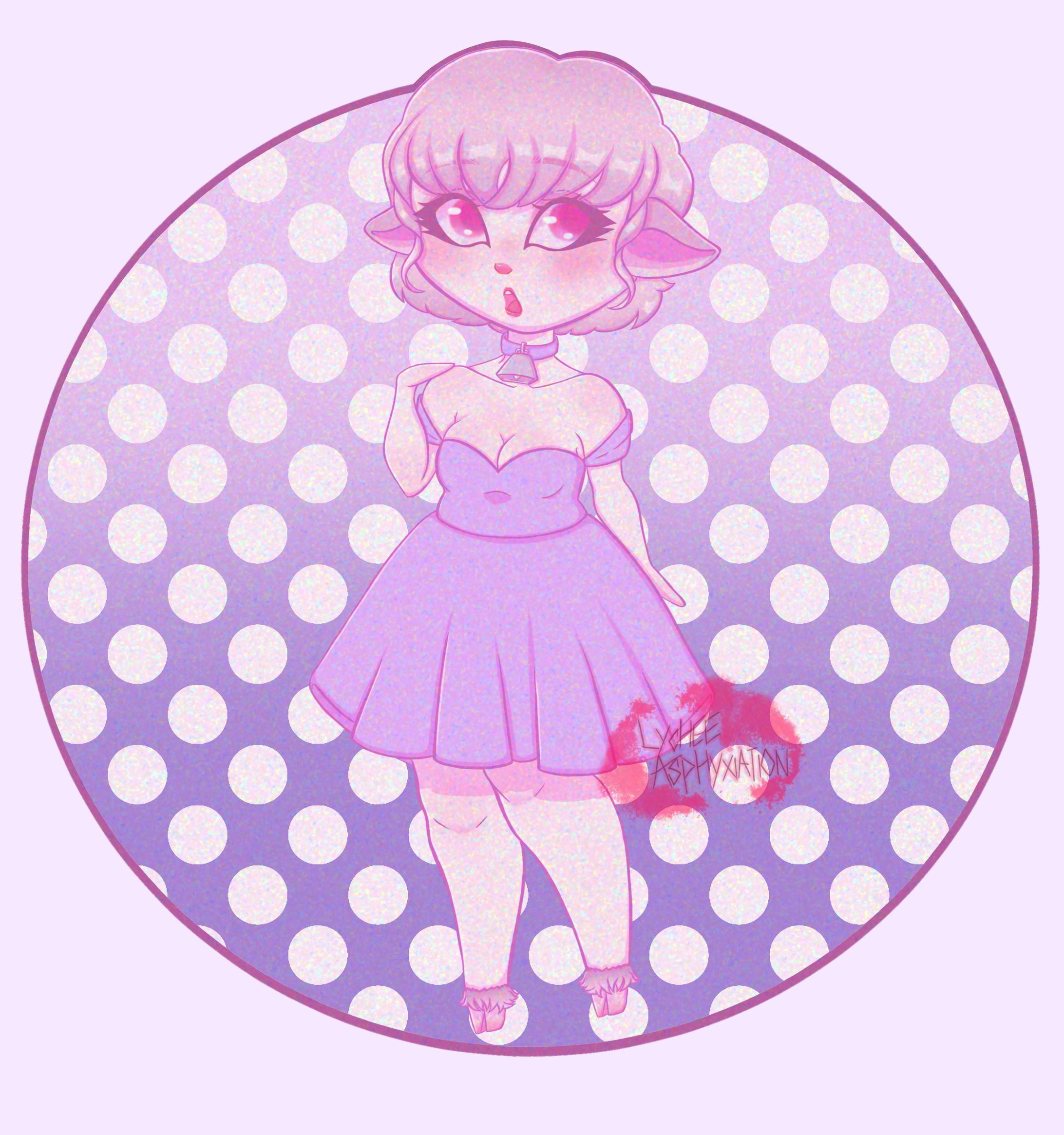 Shelly - purple dress-1