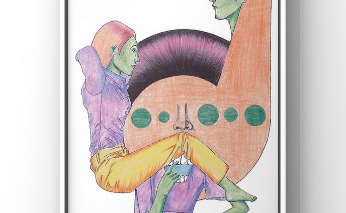 Ballpoint pen drawing
腹筋を見守る絵

只今SNS疲れ疲れた事に疲れカレー疲れ
昨日グラタン食べてから子門真人のグラタンパパイヤチョコレートの歌が頭から離れません
連絡ください

BASE
https://moriokasachi.theshop.jp/

 #suzuri 
https://suzuri.jp/moriokasachiart

#絵
#drawing
#art
#イラスト
#illustration
#surrealism
#アート
#絵描き
#artist
#artwork
#ボールペン画
#moriokasachi
#モリオカサチ
#BASE
#instagramart 
#instagramartist 
#painting
#originalart
#arte
#arts
#artsy 
#artstagram
#artistsoninstagram
#draw
#gallery