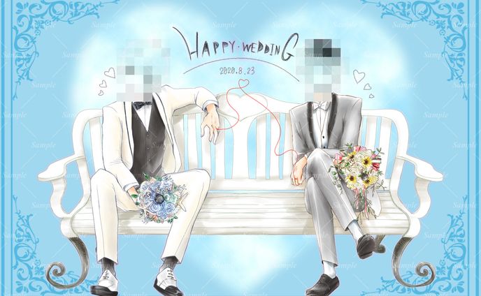 【commission】wedding card