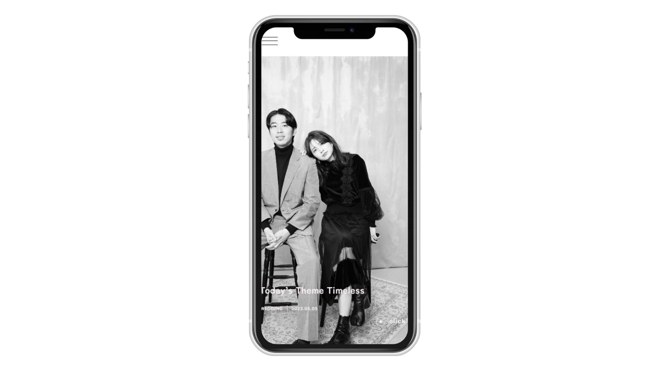 【デザイン・コーディング】新郎新婦のWEBサイト-1