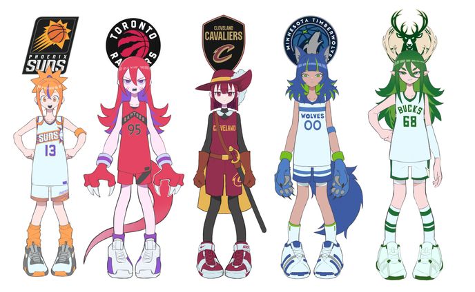 【ファンアート】NBAテーマ　イラスト