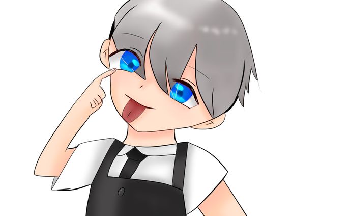 【がすく様有償イラスト】上半身イラスト
