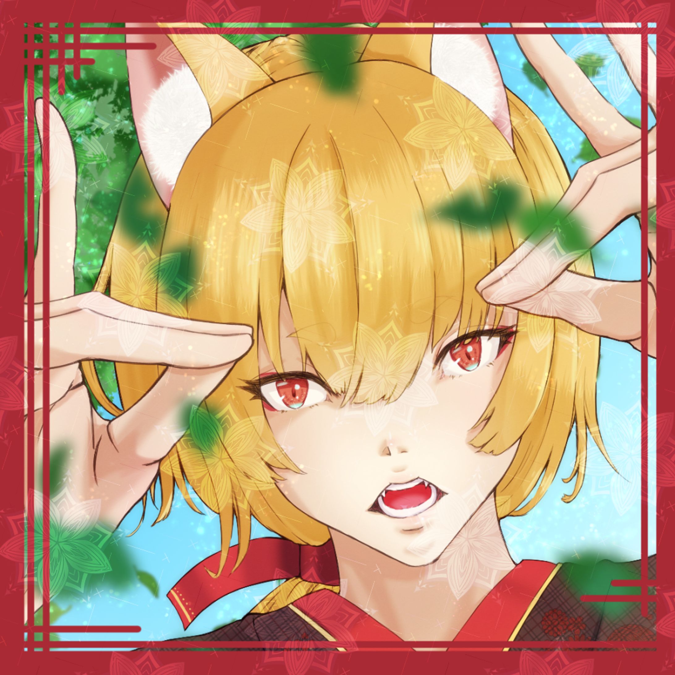 【アイコン＆ヘッダー】仙狐-1