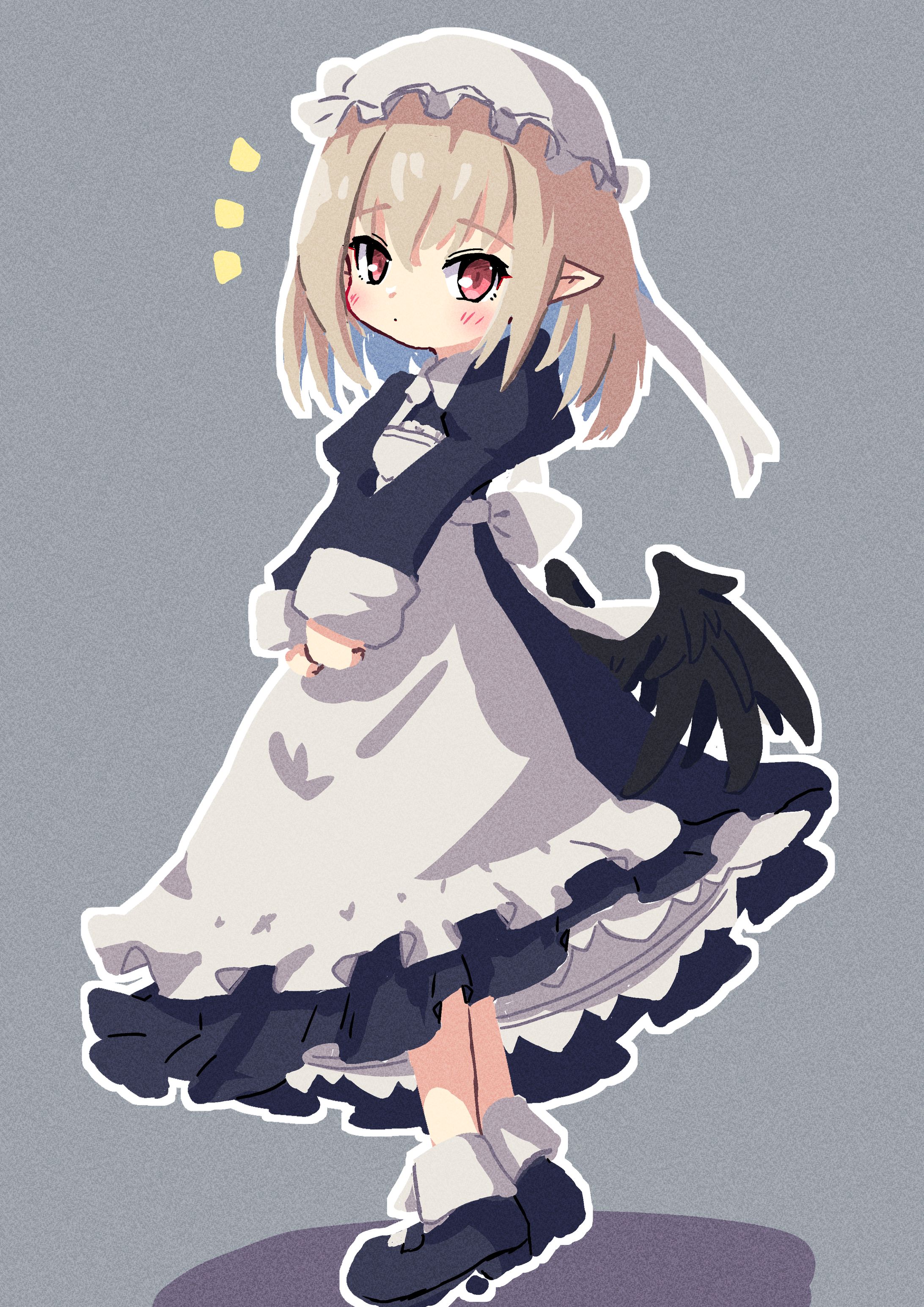 ダークフェザー・アルマ(メイド服)-1