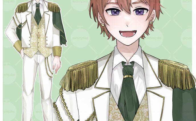 【依頼】全身 立ち絵 IRIAM Ver.3対応