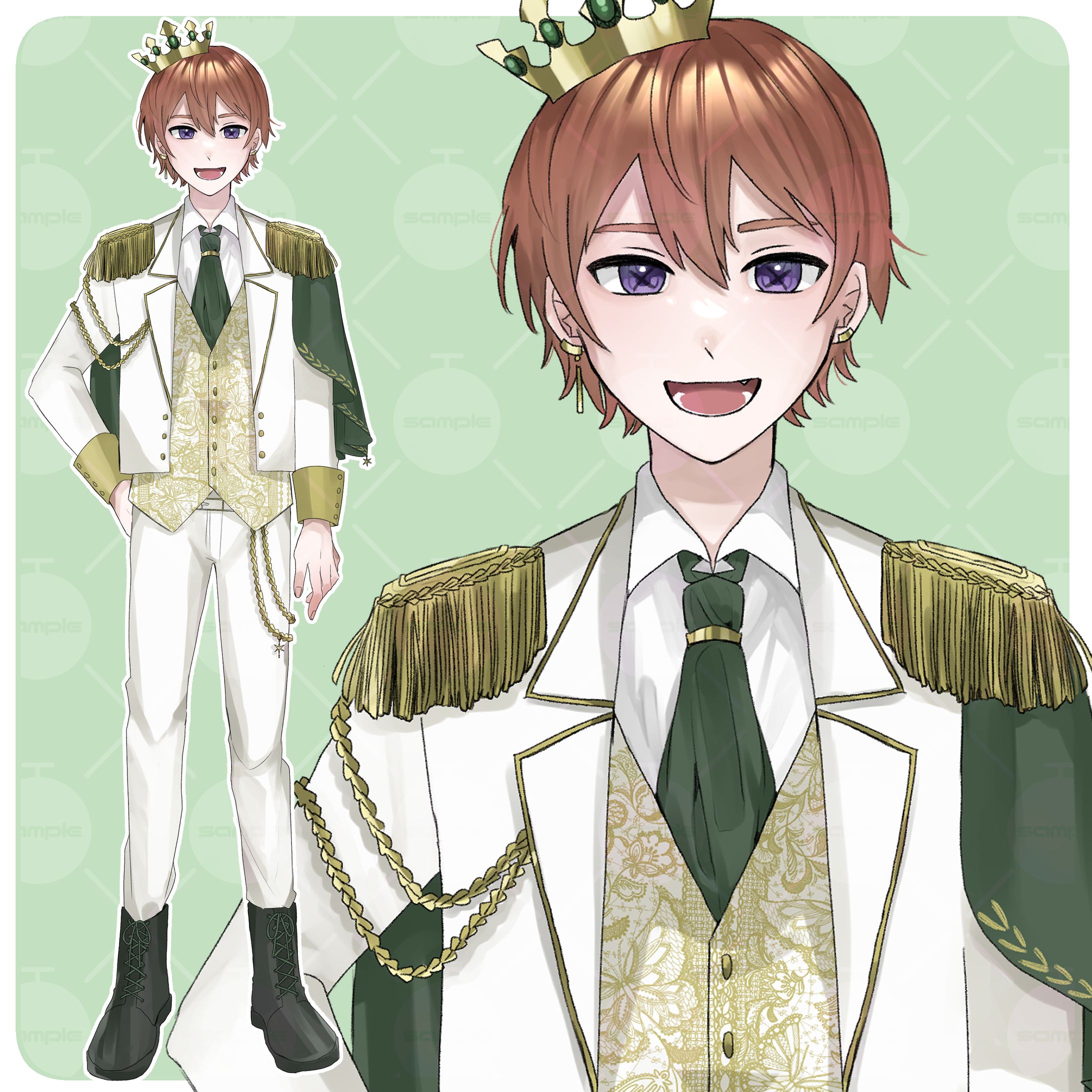 【依頼】全身 立ち絵 IRIAM Ver.3対応-1