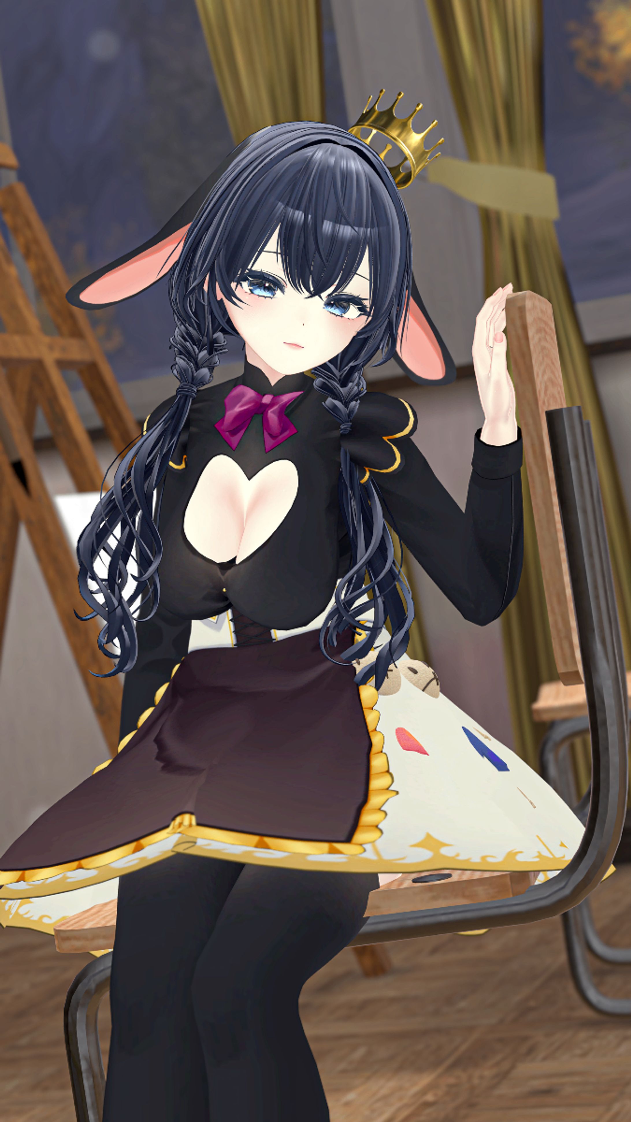 V WORLD様 山黒音玄 あおぎり高校公式VRChat衣装-1