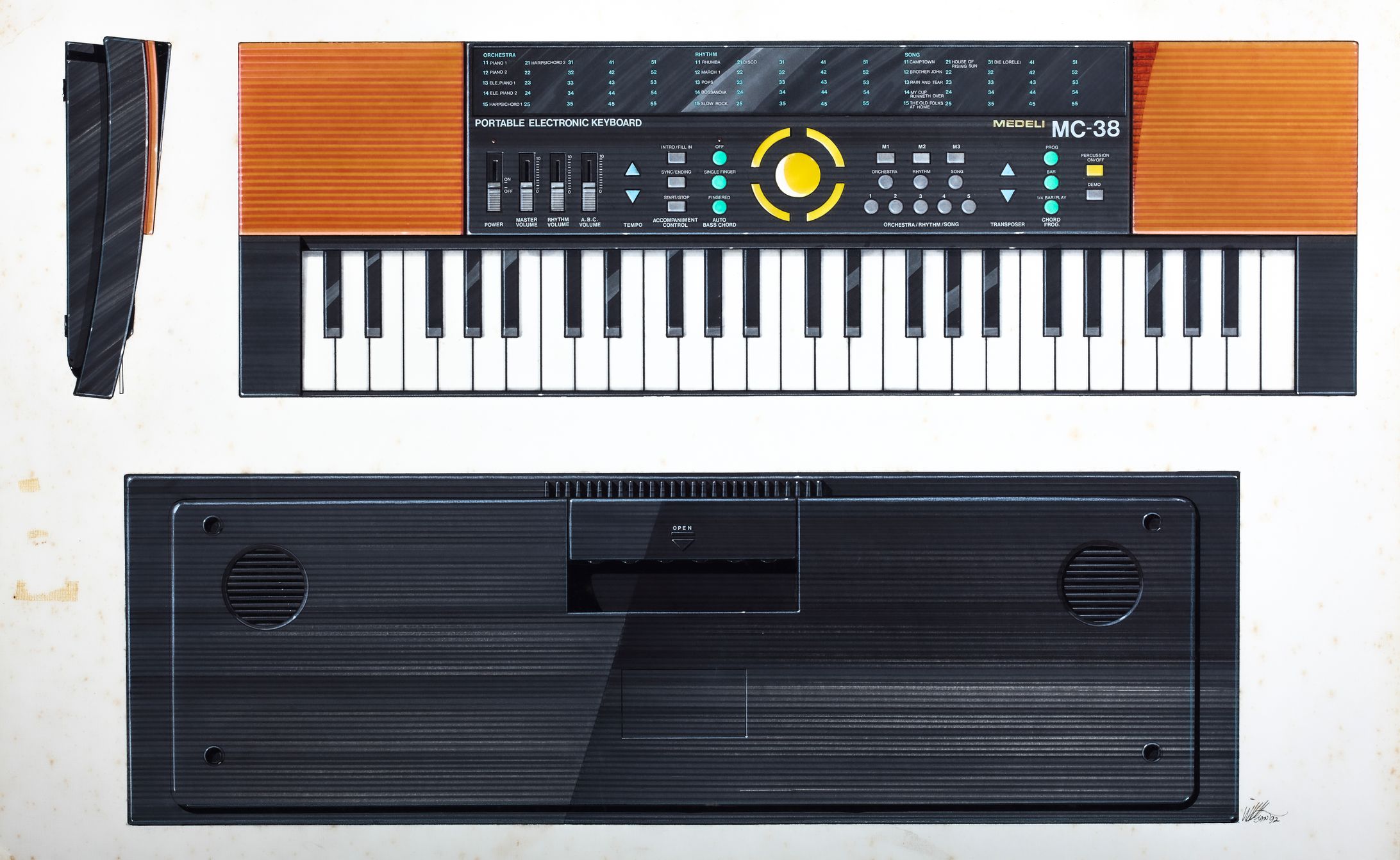 electronic keyboard-1