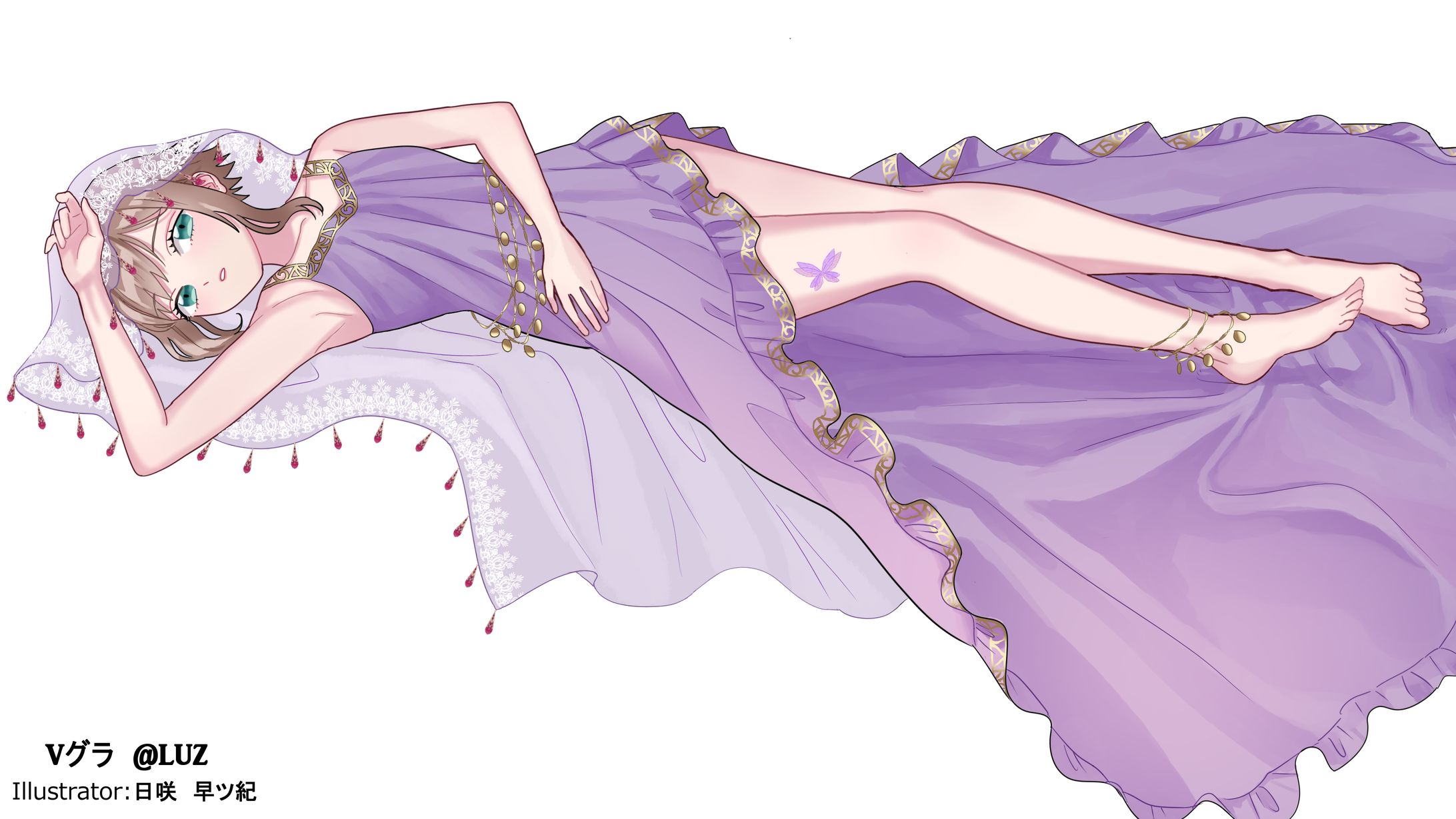 歌ってみたMVイラスト制作のイラスト【一部】-1