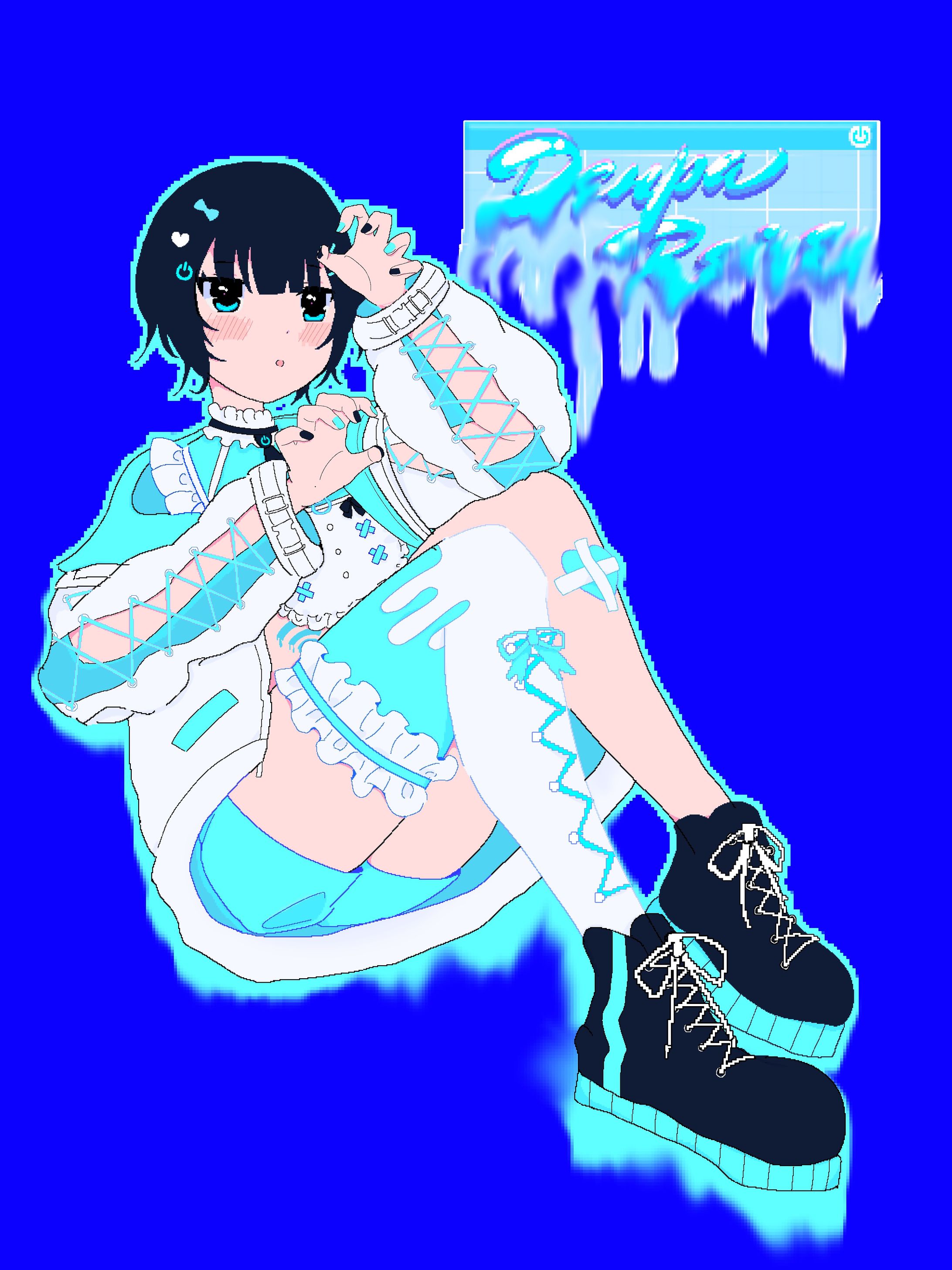 ドットイラスト(電破れいれ)-1