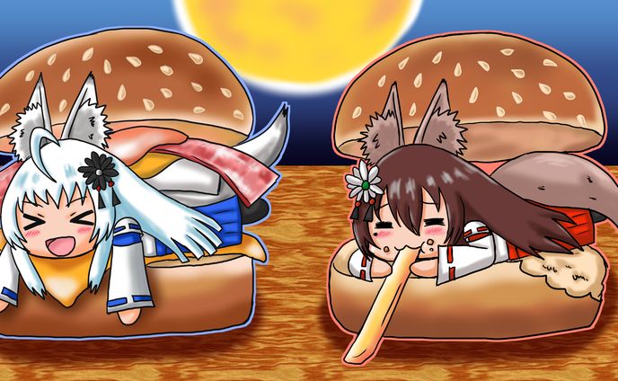 月音バーガー&月海バーガー