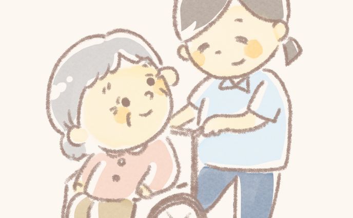 介護医療カットイラスト