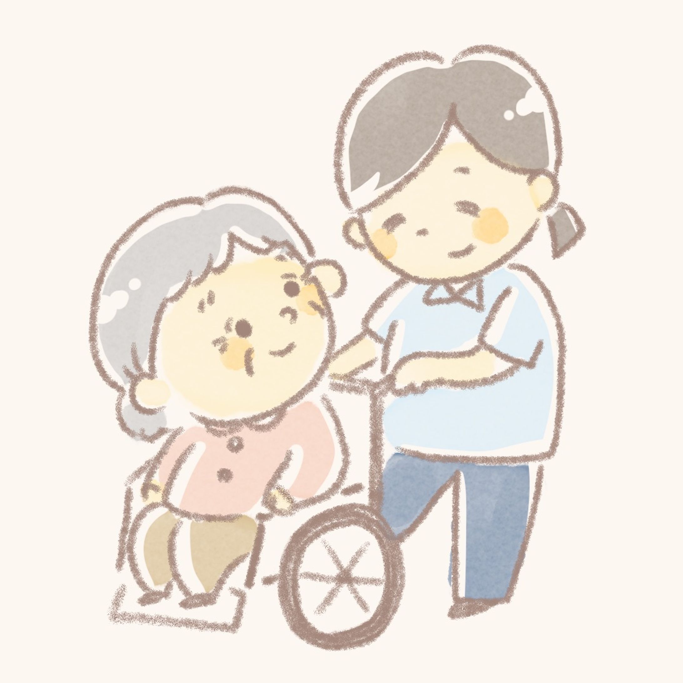 介護医療カットイラスト-1