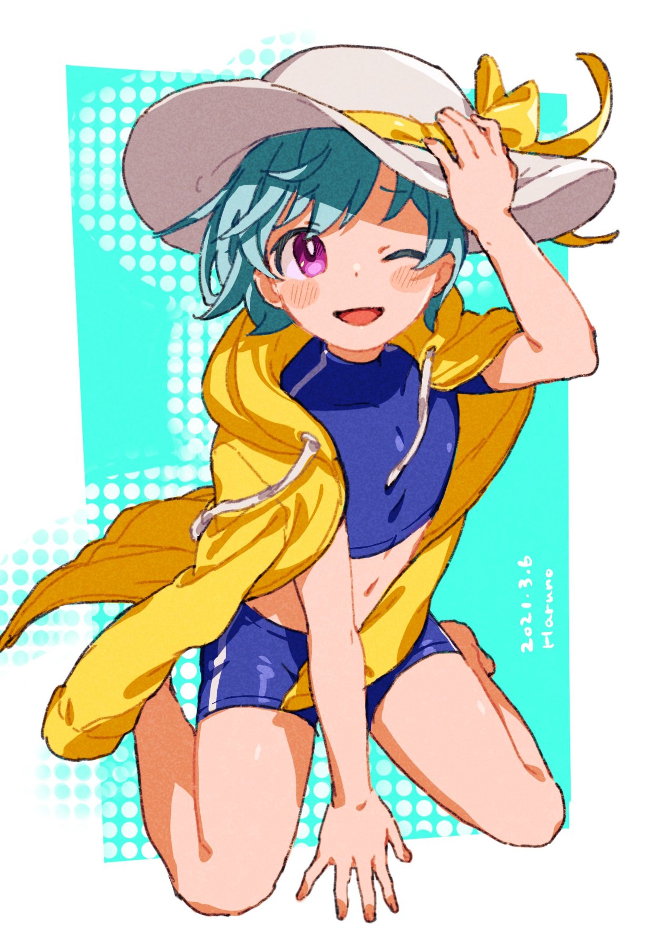 水着の少年-1